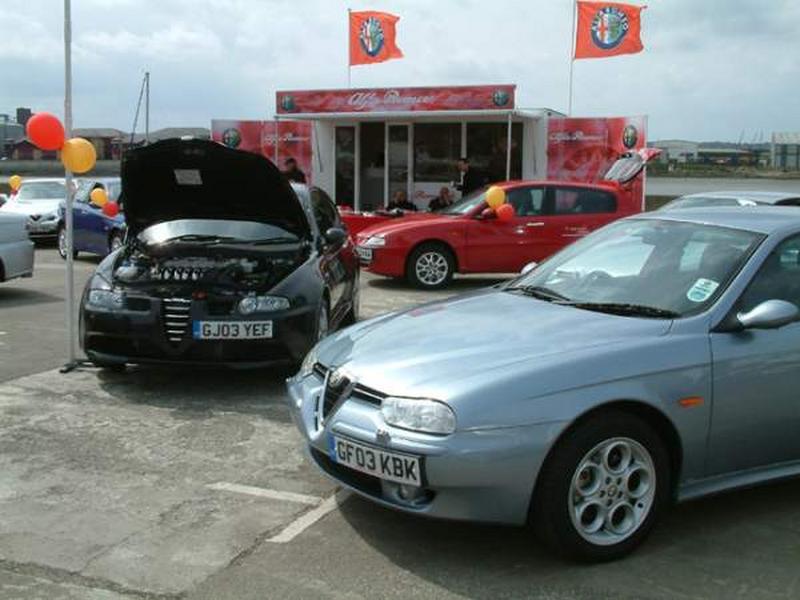 Alfa Romeo hospitality suite Photo Andrew Brown 