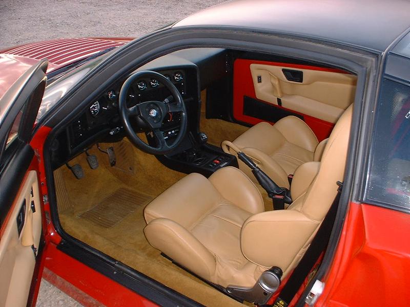 Alfa Romeo SZ Interior