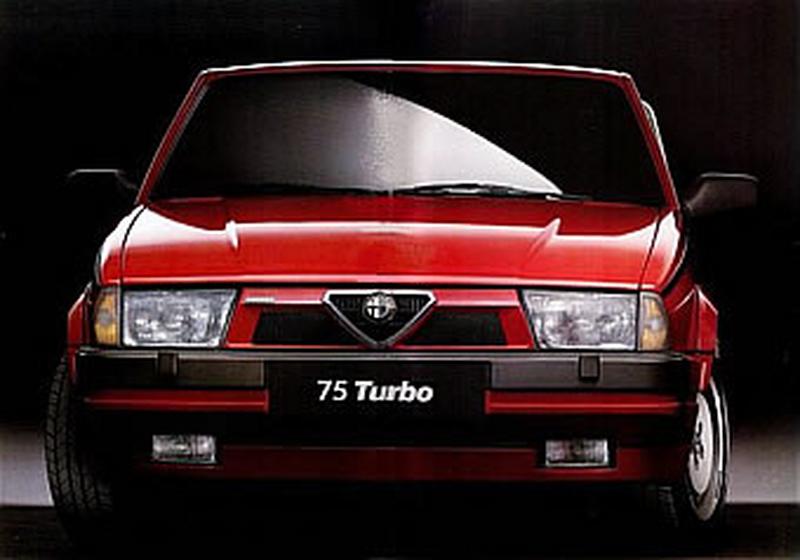 Alfa Romeo 75 Alfa 75 Turbo