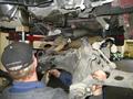 Removing sub frame, careful it is a bit ungainly