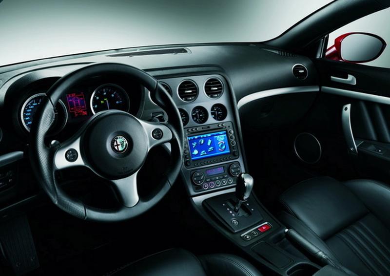 Alfa Romeo Brera interior. The Brera was first rolled out at the Geneva 