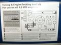 Alfa Romeo  Cam Lock Tool. Part Number ADK85501