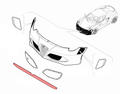 Alfa Romeo Bumper. Part Number 50530102