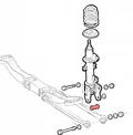 Alfa Romeo 147 Shock absorbers. Part Number 51761123