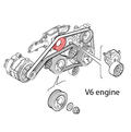 Alfa Romeo Spider Pulley. Part Number 55190289