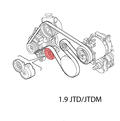 Alfa Romeo GTV Auxiliary tensioner/idler. Part Number 71747798